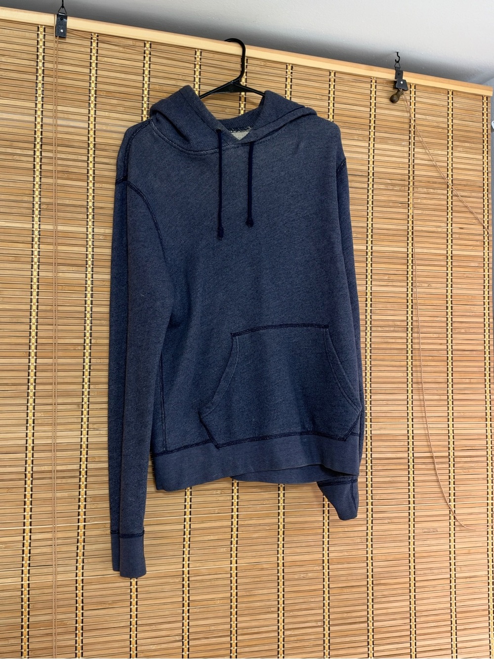 J. Crew Men's Navy Hoodie Sweater